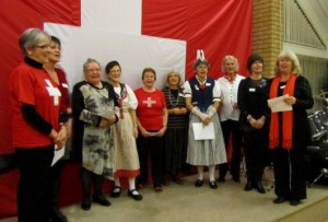 Ladies Singing Group At Swiss National Day
